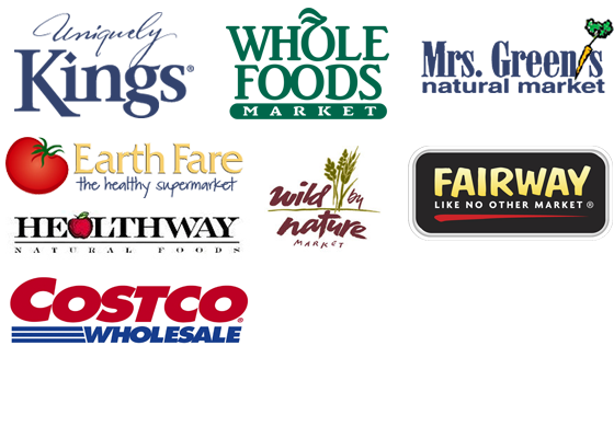Find Tre Bella Foods at your independent natural foods market, coop, and the following leading retailers